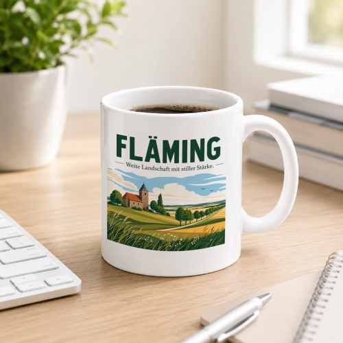 Tasse »Fläming Weite Landschaft mit stiller Stärke.«