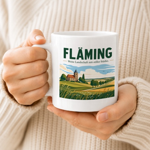 Tasse »Fläming Weite Landschaft mit stiller Stärke.«