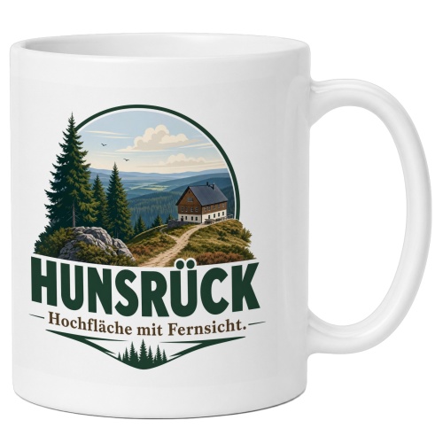 Tasse »Hunsrück – Hochfläche mit...