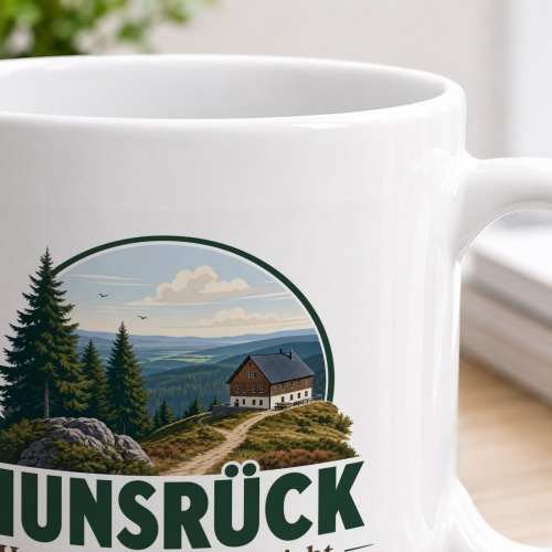 Tasse »Hunsrück – Hochfläche mit Fernsicht.«