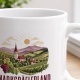 Tasse »Markgräflerland Sonnige Weinlandschaft im Süden.«