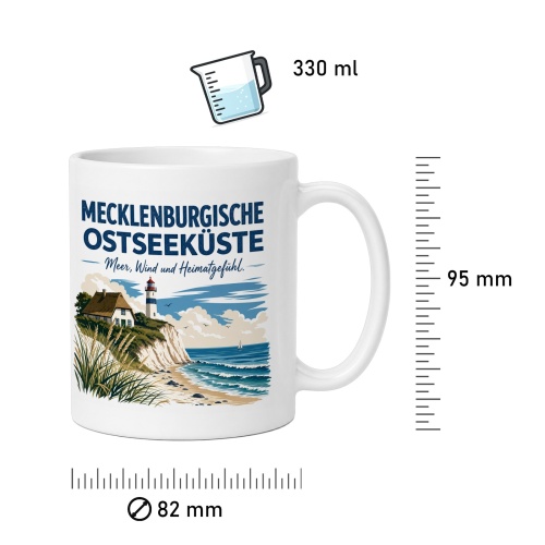 Tasse »Mecklenburgische Ostseeküste«