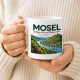 Tasse »Mosel Steillagen, Wein und Flussromantik.«