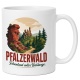 Tasse »Pfälzerwald Felsenland voller Waldwege.«