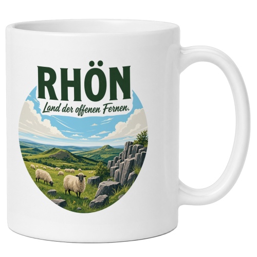 Tasse »Rhön – Land der offenen...