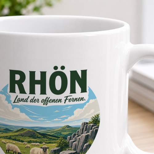 Tasse »Rhön – Land der offenen Fernen.«