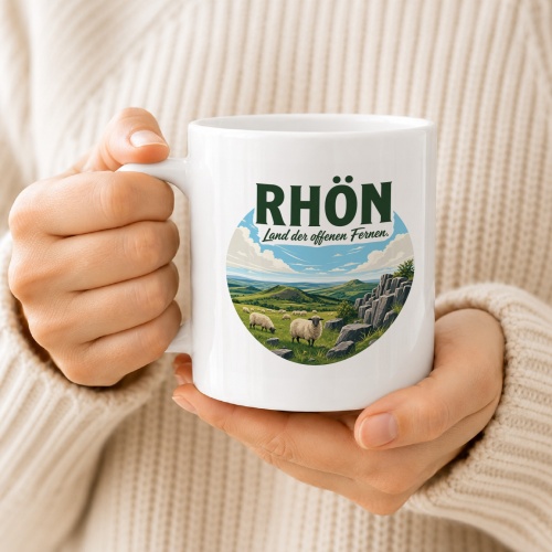 Tasse »Rhön – Land der offenen Fernen.«
