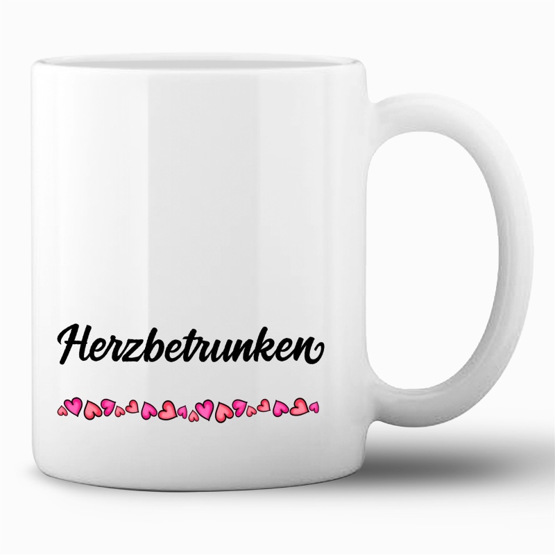 Tasse »Herzbetrunken«