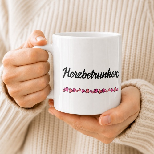 Tasse »Herzbetrunken«