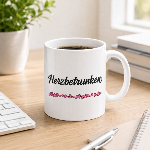 Tasse »Herzbetrunken«