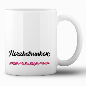 Tasse »Herzbetrunken«