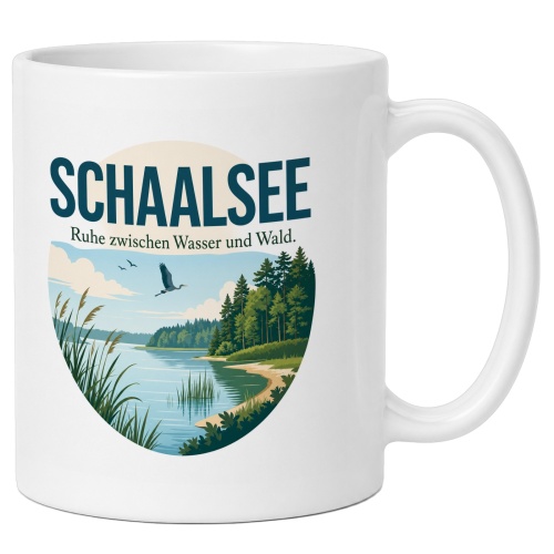 Tasse »Schaalsee – Ruhe zwischen Wasser und...