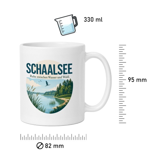 Tasse »Schaalsee – Ruhe zwischen Wasser und Wald«