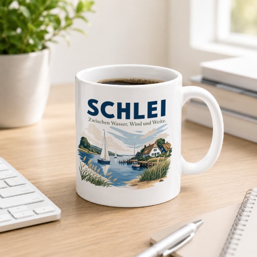 Tasse »Schlei – Zwischen Wasser, Wind und...