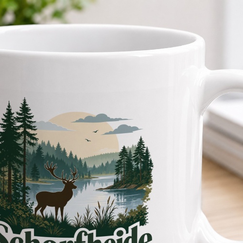 Tasse »Schorfheide Waldweite in Brandenburg.«