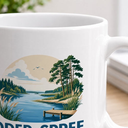 Tasse »Oder-Spree Wasser verbindet Landschaft.«