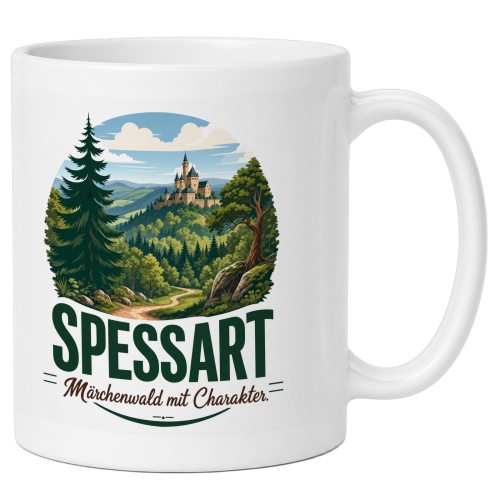 Tasse »Spessart – Märchenwald mit...
