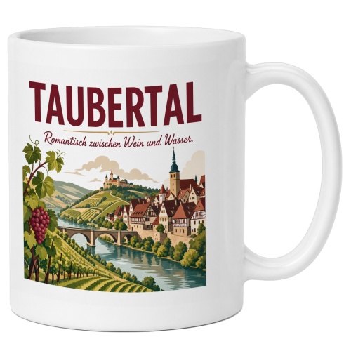 Tasse »Taubertal – Romantisch zwischen Wein...