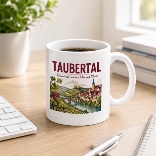 Tasse »Taubertal – Romantisch zwischen Wein...