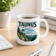 Tasse »Taunus Waldhöhen vor der Stadt.«