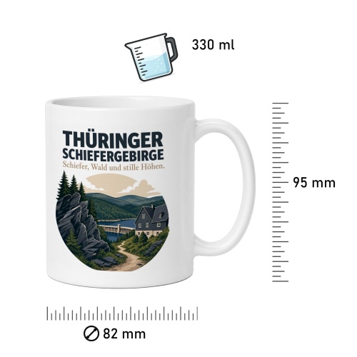 Tasse »Thüringer Schiefergebirge«