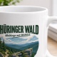 Tasse »Thüringer Wald Waldwege mit Weitblick.«