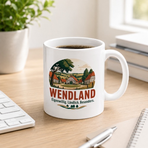 Tasse »Wendland Eigenwillig. Ländlich....