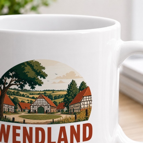 Tasse »Wendland Eigenwillig. Ländlich. Besonders.«