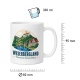 Tasse »Weserbergland Flusstal mit Fachwerkblick«