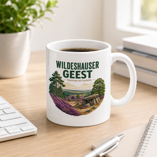 Tasse »Wildeshauser Geest Naturraum mit Geschichte«