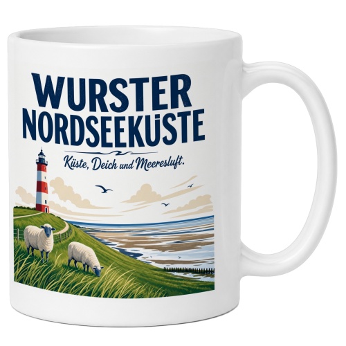 Tasse »Wurster Nordseeküste«