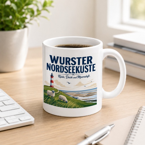 Tasse »Wurster Nordseeküste«