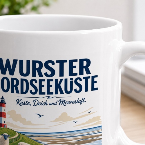 Tasse »Wurster Nordseeküste«