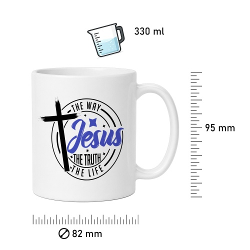 Tasse »Jesus - way, truth, life«