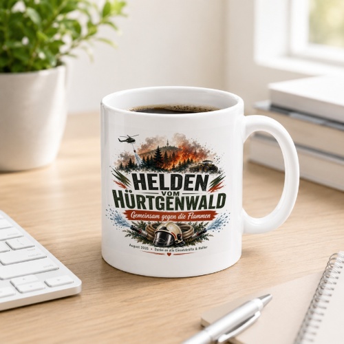 Tasse »Danke an die Helden vom Hürtgenwald«
