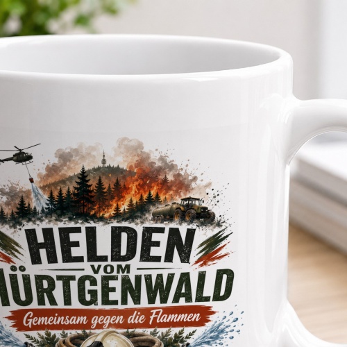 Tasse »Danke an die Helden vom Hürtgenwald«