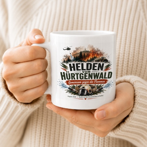 Tasse »Danke an die Helden vom Hürtgenwald«