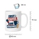 Tasse »Erst Kaffee. Dann Mitbestimmung.«