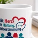 Tasse »Mit Herz. Mit Haltung. Mitbestimmung.«