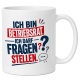 Tasse »Ich bin Betriebsrat. Ich darf Fragen stellen.«
