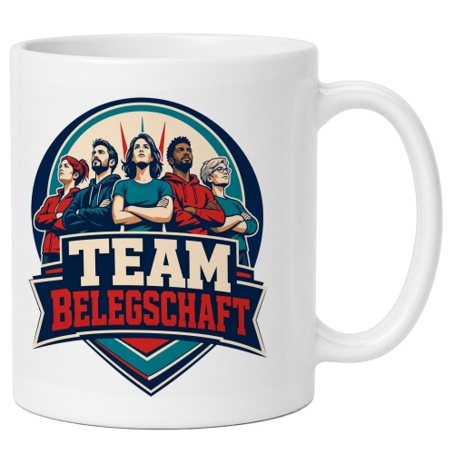Tasse »Team Belegschaft«