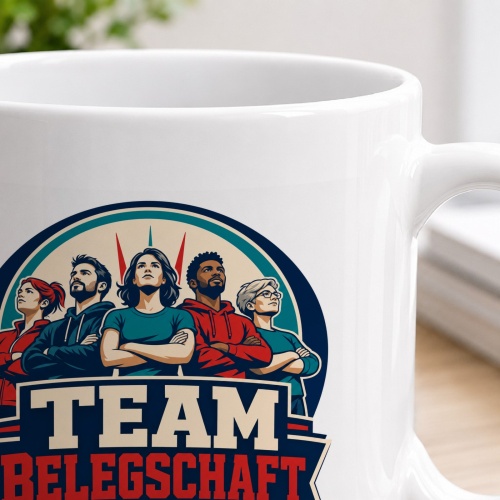 Tasse »Team Belegschaft«