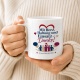 Tasse »Mit Herz, Haltung und Einsatz – Danke!«