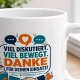 Tasse »Viel diskutiert. Viel bewegt.«