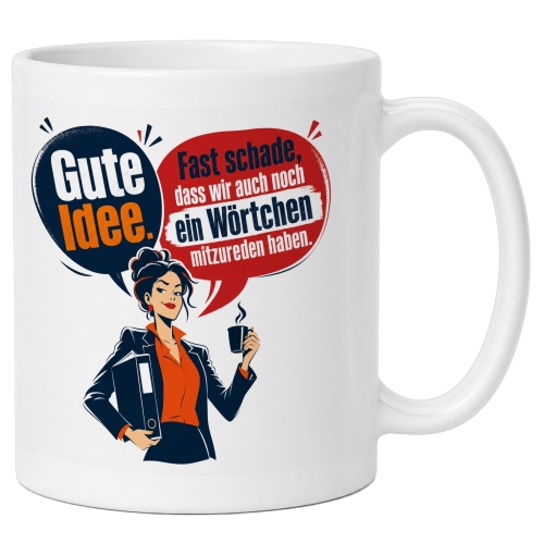 Tasse »Gute Idee.«
