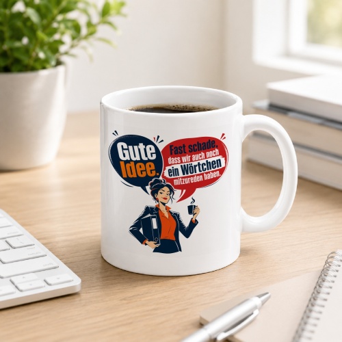 Tasse »Gute Idee.«