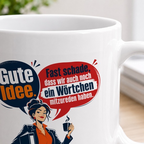 Tasse »Gute Idee.«