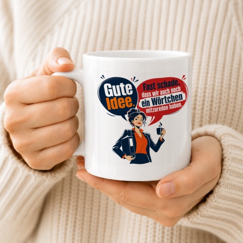 Tasse »Gute Idee.«