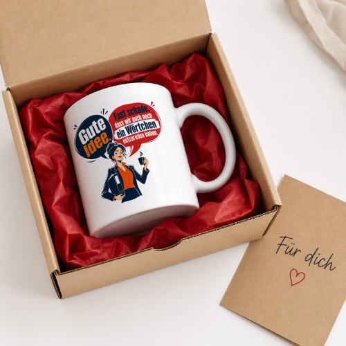 Tasse »Gute Idee.«