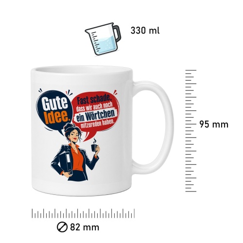 Tasse »Gute Idee.«